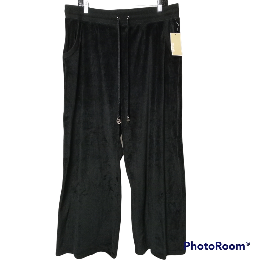 Michael Michael Kors Drawstring Velvet/Velour Lounge Pants